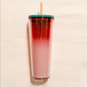Summer 2020 Starbucks Strawberry Tumbler NEW